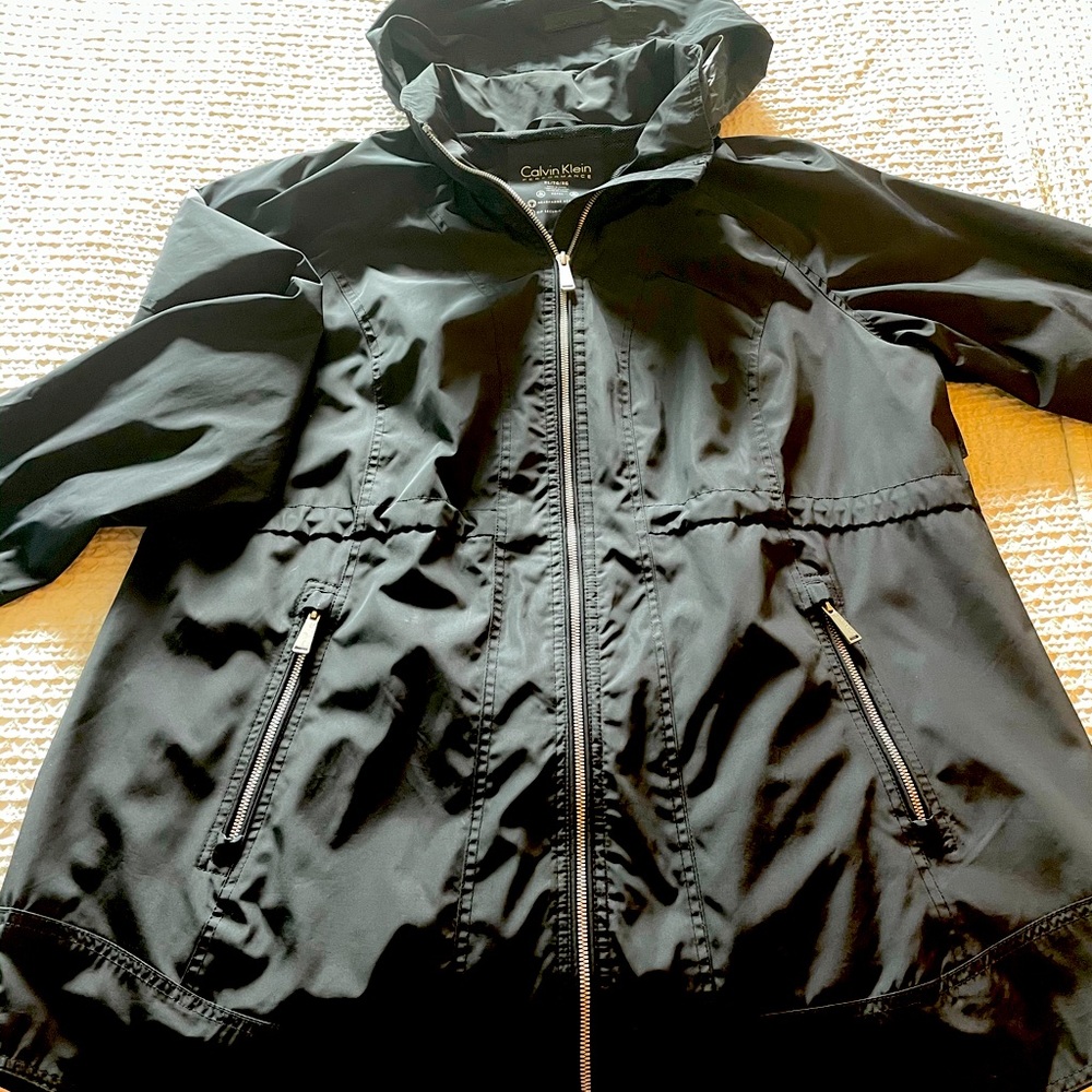 Calvin Klein rain coat like new!